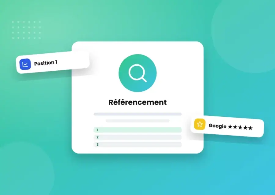 Illustration du service Référencement naturel (SEO) de Swap Solutions