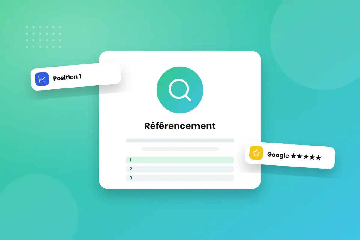 Illustration du service Référencement naturel (SEO) de Swap Solutions